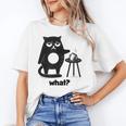 Cat What Humor Introvert Anti-Social Unisex T-Shirt Cat What Humor Introvert Anti-Social Unisex T-Shirt