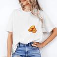 Chicken Nugget Saying Introvert Nuggie Foodie Food Unisex T-Shirt Chicken Nugget Saying Introvert Nuggie Foodie Food Unisex T-Shirt