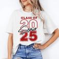 Class Of 2025 Senior 2025 Graduation Red Raglan Baseball Tee Unisex T-Shirt