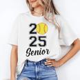 Class Of 2025 Softball Senior Graduation Graduate Women Unisex T-Shirt