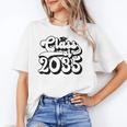 Class Of 2035 Senior Retro 2035 Grad Graduate Graduation Unisex T-Shirt