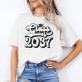 Class Of 2037 Senior Retro 2037 Grad Graduate Graduation Unisex T-Shirt