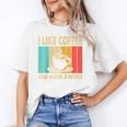 I Like Coffee And Maybe 3 People Introvert Anti-Social Raglan Baseball Tee Unisex T-Shirt I Like Coffee And Maybe 3 People Introvert Anti-Social Raglan Baseball Tee Unisex T-Shirt