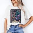 Color Graphic The Introvert Tarot Card Raglan Baseball Tee Unisex T-Shirt Color Graphic The Introvert Tarot Card Raglan Baseball Tee Unisex T-Shirt