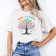 Color Our World Summer Reading Program 2025 Trippy Book Tree Unisex T-Shirt