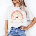 Cosmetology Instructor Cosmetologist Graduation Rainbow Unisex T-Shirt