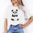 Cute Introvert Vibes – Panda Hello & Goodbye Unisex T-Shirt Cute Introvert Vibes – Panda Hello & Goodbye Unisex T-Shirt