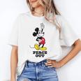 Disney Mickey Mouse Peace Out Totally Retro Graduation Unisex T-Shirt