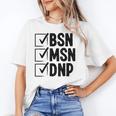 DNP Doctor MSN BSN DNP Nurse DNP Degree Graduation Unisex T-Shirt