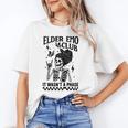 Elder Emo Club Skeleton Nostalgia It Wasn't a Phase Mom Unisex T-Shirt