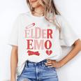 Elder Emo Retro Punk Typography Nostalgia Unisex T-Shirt