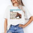 Equinetrovert Definition Equine Horse Riding Introvert Unisex T-Shirt