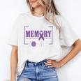 Every Memory Counts Alzheimer's Awareness Dementia Raglan Baseball Tee Unisex T-Shirt Every Memory Counts Alzheimer's Awareness Dementia Raglan Baseball Tee Unisex T-Shirt