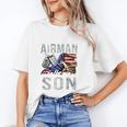 My Favorite Airman Calls Me Son Air Force Graduation Son Unisex T-Shirt