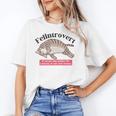 Felinetrovert CAT Lover Kitten CATS Funny Meme Introvert Pet Unisex T-Shirt