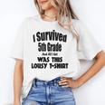 Fifth 5th Grade Graduation Shirt Child Graduate Education Unisex T-Shirt