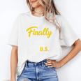Finally Done With This BS Class Of 2025 College Graduation Premium Tri-Blend Unisex T-Shirt