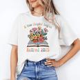 Floral Book Officially Retired 2025 A New Chapter Begins Unisex T-Shirt