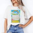 Frutiger Aero Aesthetic Rainbow Glitch Art Premium Tri-Blend Unisex T-Shirt
