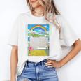 Frutiger Aero Aesthetic Rainbow Glitch Art Unisex T-Shirt
