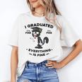 I Graduated Graduate Class 2025 Cat Graduation Unisex T-Shirt