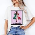 Graduation Latina Educated La Graduada Mexican Bingo Card Unisex T-Shirt