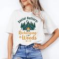 Introvert Camping Social Battery Recharging In The Woods Unisex T-Shirt