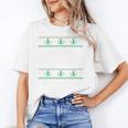 I Just Want To Go Home Ugly Anti Christmas Sweater Introvert Unisex T-Shirt