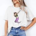 Kids Class Of 2029 Shirt Graduation Dabbing Mermaid Shirt Unisex T-Shirt
