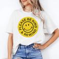 Be Kind Rewind Shirt Retro Nostalgia Sticker 80s 90s Tee Premium Tri-Blend Unisex T-Shirt