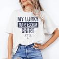 Law School Graduation Him Her Lucky Bar Exam Unisex T-Shirt