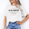 Lawyer Law School GraduationShirt Female Graduate Unisex T-Shirt