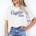 Lawyers Graduation Esquire Est 2018 Graduate Shirt Unisex T-Shirt