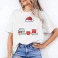 Library Crew Book Lovers Librarian Xmas Holiday Christmas Unisex T-Shirt
