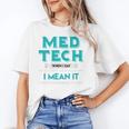 Med Tech Medical Technician Gag Lab Graduation Premium Unisex T-Shirt