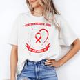 In Memory Godmother Heart Disease Awareness Month Memorial Raglan Baseball Tee Unisex T-Shirt