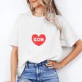 In Memory Of Son Con Customized Personalized Memorial Unisex T-Shirt In Memory Of Son Con Customized Personalized Memorial Unisex T-Shirt