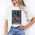 Mystical Library Book Reader The Introvert Tarot Card Unisex T-Shirt Mystical Library Book Reader The Introvert Tarot Card Unisex T-Shirt