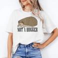 Not A Hugger Hedgehog Introvert Sarcasm Antisocial Unisex T-Shirt Not A Hugger Hedgehog Introvert Sarcasm Antisocial Unisex T-Shirt