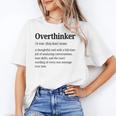 Overthinker Definition Anxiety Introvert Personality Unisex T-Shirt Overthinker Definition Anxiety Introvert Personality Unisex T-Shirt
