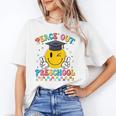 Peace Out Preschool Graduation Last Day Teachers Boys Girls Unisex T-Shirt