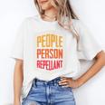 People Person Repellant Introvert Premium Unisex T-Shirt