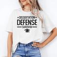 PhD Graduation Dissertation Defense Survivor PhD Unisex T-Shirt