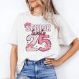 Pink Coquette Bow Senior 2025 Back To School Graduation Girl Unisex T-Shirt