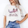 I Have Plans With My Axolotl Salamander Introvert Raglan Baseball Tee Unisex T-Shirt I Have Plans With My Axolotl Salamander Introvert Raglan Baseball Tee Unisex T-Shirt