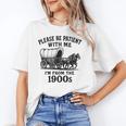 Please Be Patient With Me I'm From The 1900s Boomer Premium Tri-Blend Unisex T-Shirt