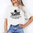 Please Be Patient With Me I'm From The 1900s Oxen And Wagon Premium Unisex T-Shirt Please Be Patient With Me I'm From The 1900s Oxen And Wagon Premium Unisex T-Shirt