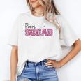 Prom Squad Prom Graduation Class Of 2024 Leopard Matching Unisex T-Shirt