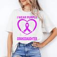 Purple In Memory Of Granddaughter Epilepsy Memorial Graphic Unisex T-Shirt Purple In Memory Of Granddaughter Epilepsy Memorial Graphic Unisex T-Shirt