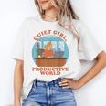 Quiet Girl Productive World Introvert Office Staff Secretary Unisex T-Shirt Quiet Girl Productive World Introvert Office Staff Secretary Unisex T-Shirt